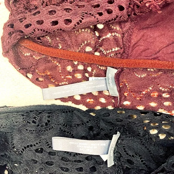 Aerie bralette set of two size XS - Picture 3 of 3